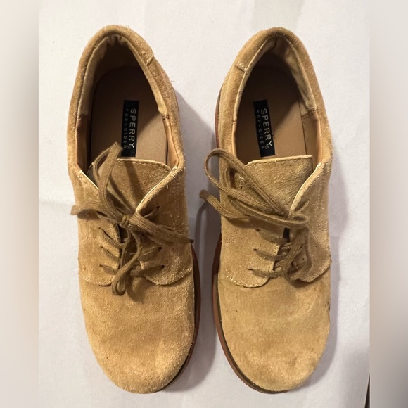 SPERRY Big Boys Tevin Suede Oxfords Boys 5.5 - Picture 7 of 10